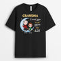 1916AUK1 personalised grandma loves you to the moon and back t shirt