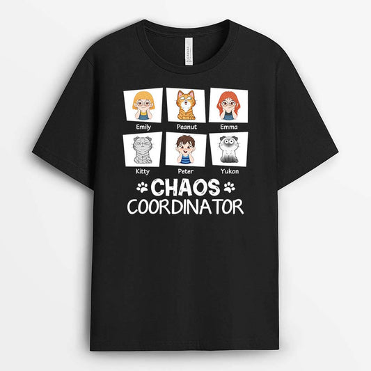 1923AUK1 personalised best chaos coordinator t shirt