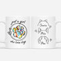 1934MUK1 personalised just a woman man who loves dogs mug