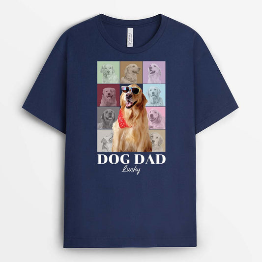 1948AUK2 personalised best dog mum dog dad photo version t shirt