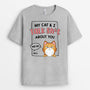 1961AUK1 personalised my cat i talk sht about you t shirt