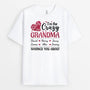 1967AUK1 personalised im the crazy grandma t shirt