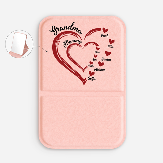 1969AUS1 mommy grandma compact mirror custom grandma gifts with names 1969aj8t7a