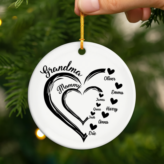 1969US2 personalized ceramic ornaments unique gifts for grandma 1969