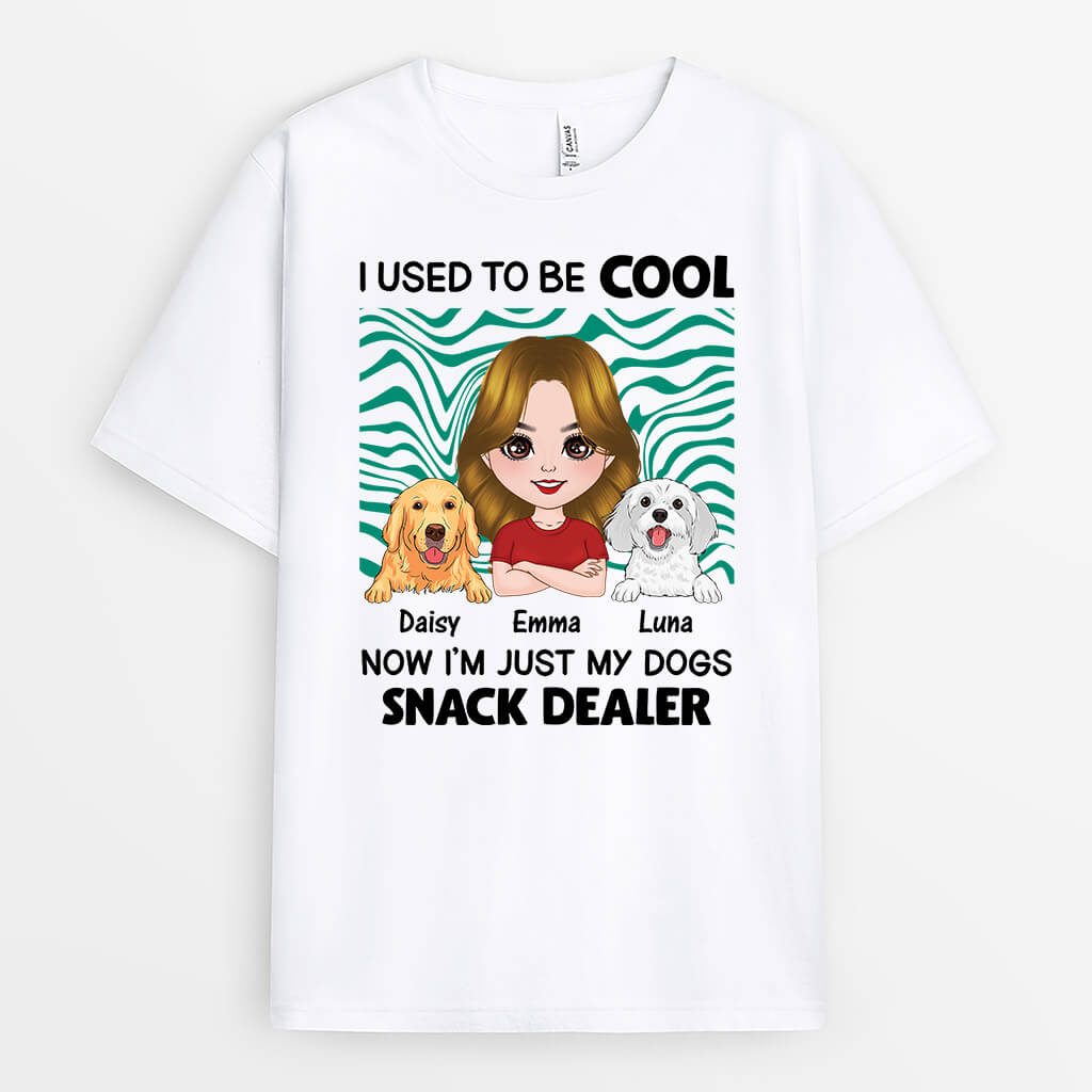 1987UK1 personalised i used to be cool now im my dogs snack dealer