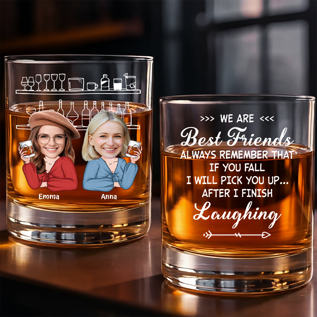 2 8362IUS1 we are best friends whiskey glass custom gifts for female friends 8362i6hlf_jpg