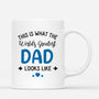 2000MUK5 personalised best daddy looks like mug