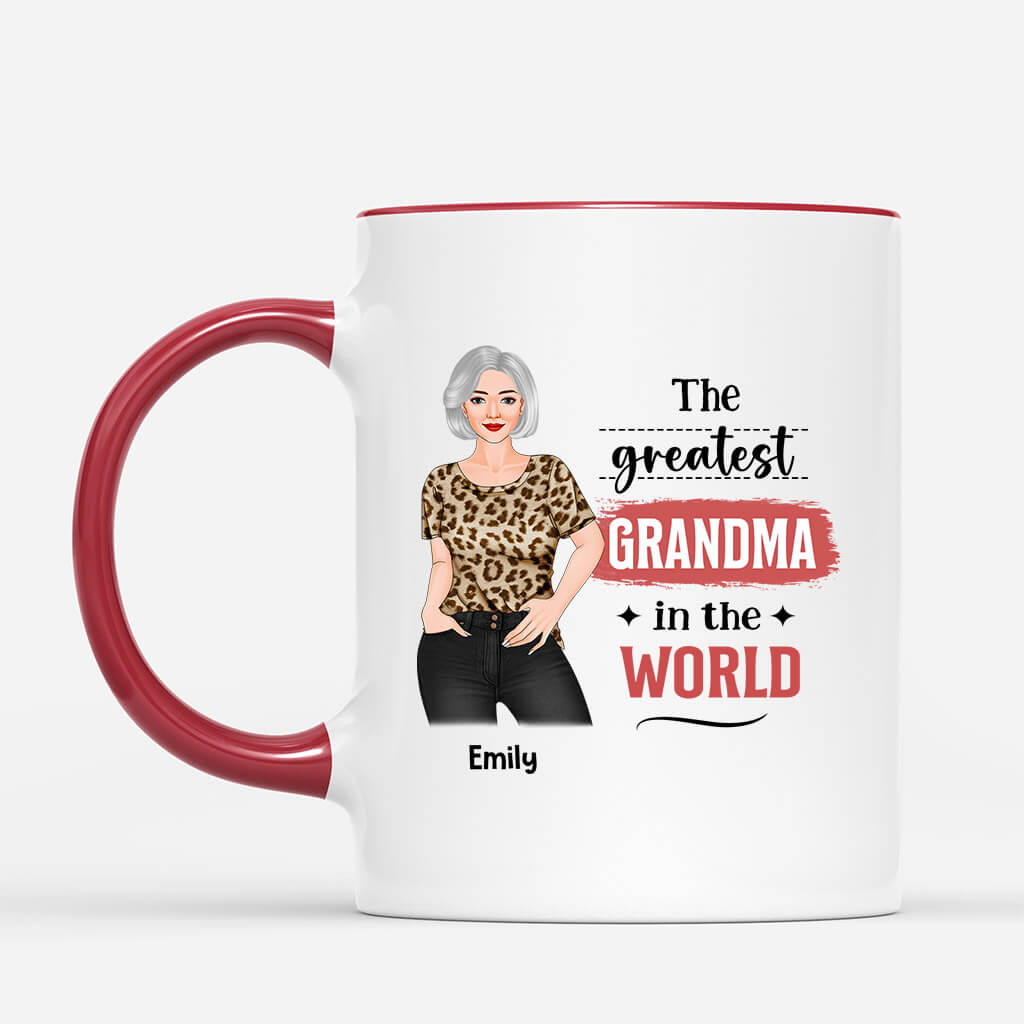 2003MUK2 personalised greatest mummy in the world mug