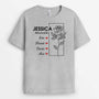 2012AUK1 personalised mum life t shirt