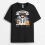 2037AUK1 personalised daddys gang dogs t shirt