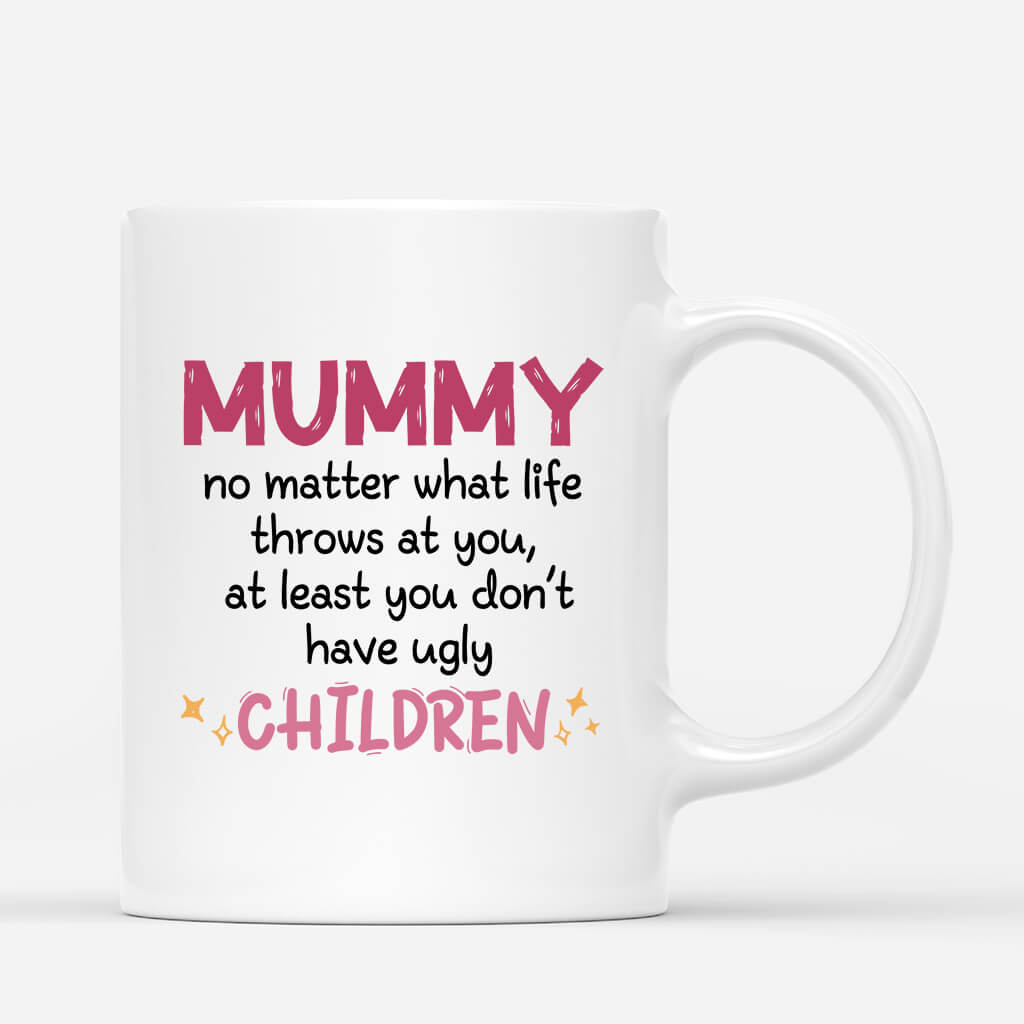 2039MUK1 personalised daddy at least you dont have ugly children mug_3