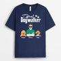 2049AUK2 personalised official dogs walker t shirt