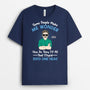 2051AUK2 personalised some people make me wonder t shirt