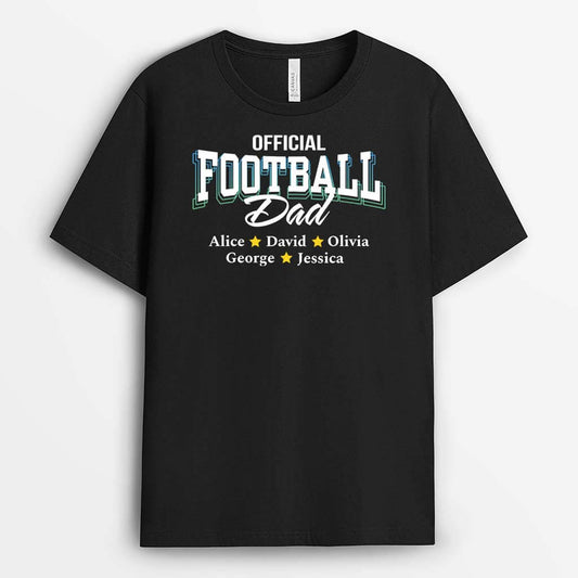 2067AUK1 personalised official football daddy t shirt