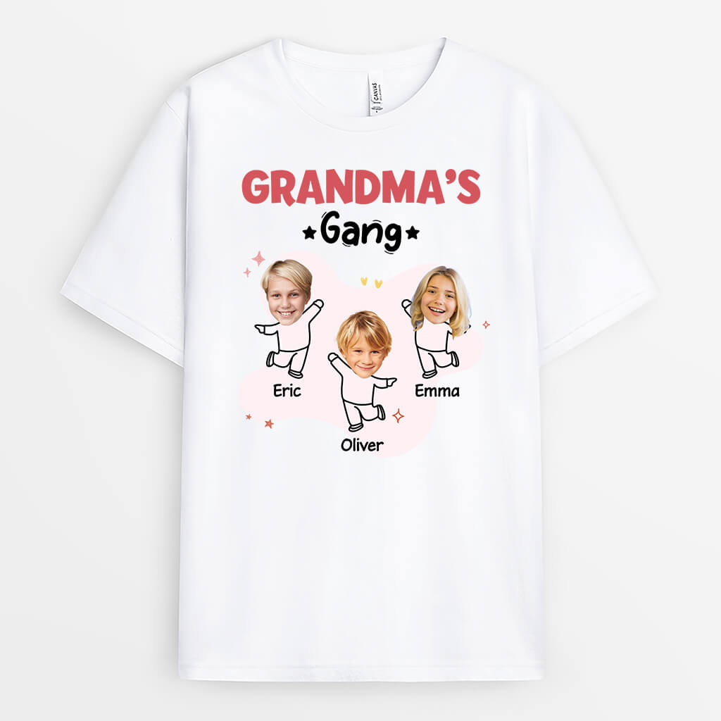 2139AUK1 personalised my best mummy grandmas gang t shirt_69cd335c 1460 4ac6 ac65 ee58602d2a6f