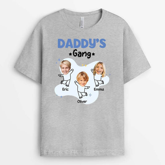 2139AUK2 personalised my best mummy grandmas gang t shirt