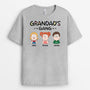 2140AUK1 personalised daddy grandads cute gang t shirt