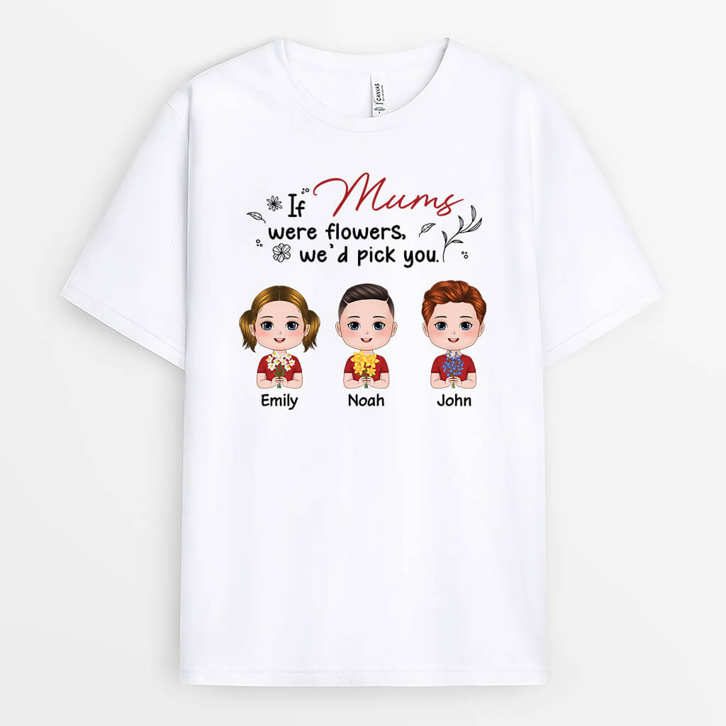 2144AUK1 personalised if nannies were flowers wed pick you up t shirt_e21159de 7381 49bb 8d15 09725f9a4114