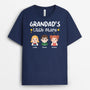 2156AUK2 personalised mummys grandmas little stars t shirt