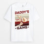 2170AUK2 personalised dads gang fist bumb t shirt