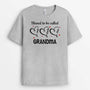 2180AUK1 personalised blessed to be called your grandma t shirt