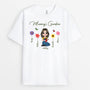 2185UK2 grandmas garden  personalised t shirt printing for her