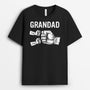 2188AUK2 personalised dad and kids with fist bump t shirt