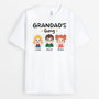 2190AUK1 personalised best dads gang t shirt