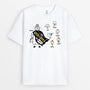 2191AUK1 personalised this best mummy grandma belongs to t shirt