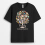 2192AUK1 personalised my best grandma with family tree t shirt_2