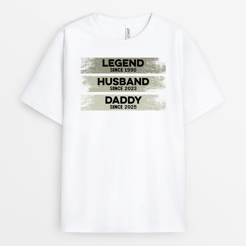 2193AUS2 custom gifts for grandads legend grandad since t shirt 2193A5L5B