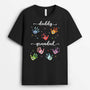 2194AUK2 personalised cute grandma and kids hand print t shirt