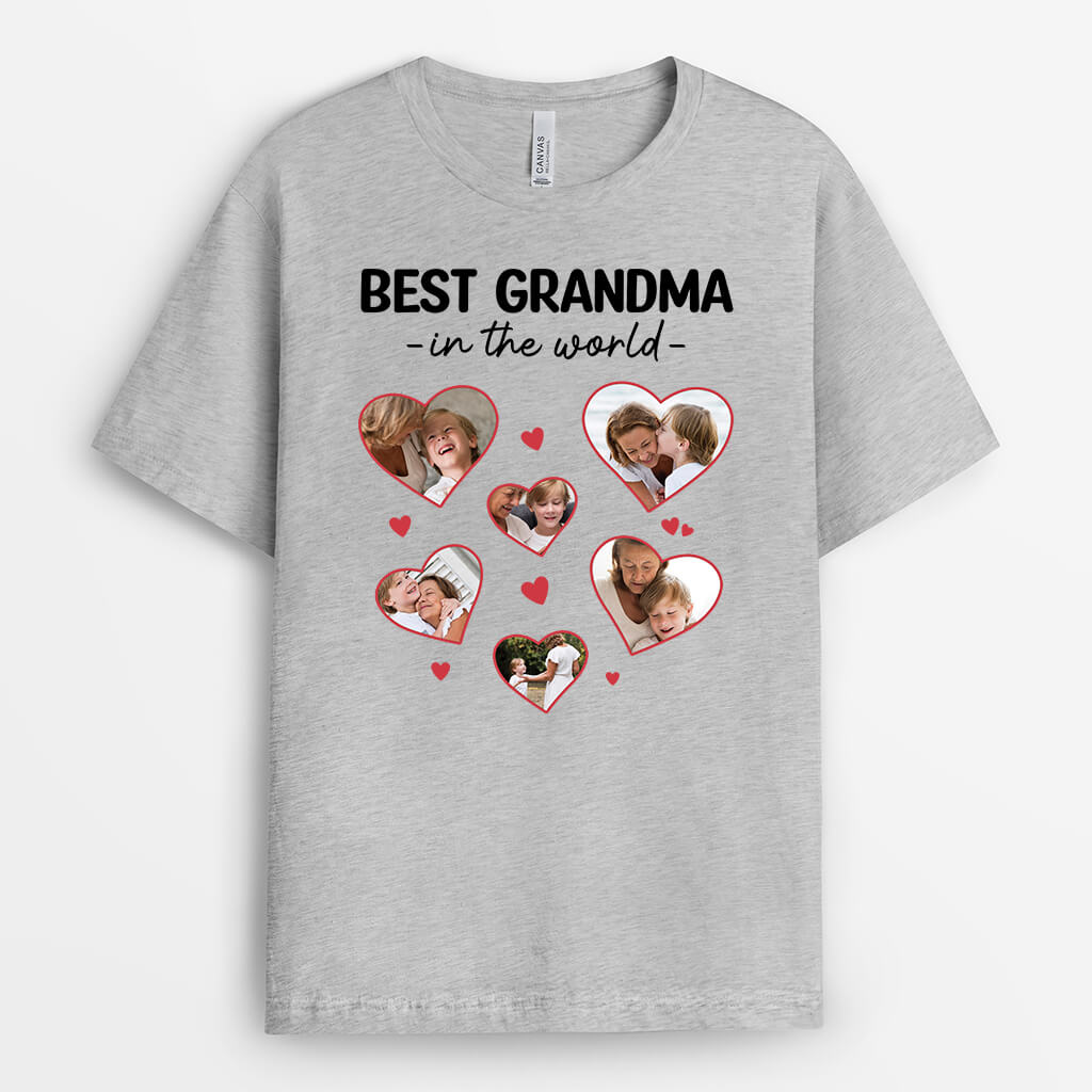 2203AUK2 personalised the best mummy in the world t shirt