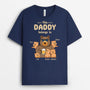 2205AUK2 personalised this awesome daddy grandpa belongs to t shirt