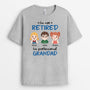 2206AUK2 personalised i am a professional grandad daddy t shirt