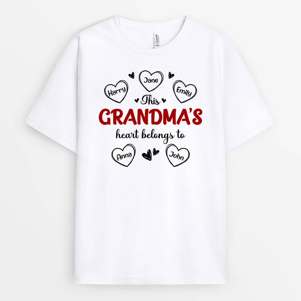 2232AUK1 personalised this best grandpas heart belongs to t shirt_2_4ce086a9 070c 46d6 95ba faed97f6999d