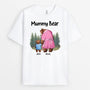 2264AUK1 personalised mum bear t shirt