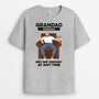 2292AUK1 personalised grandad may nap suddenly any time t shirt