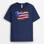 2310AUK1 personalised dad flag color eagle t shirt_2