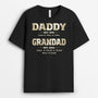 2315AUK1 personalised best papa and papi t shirt