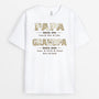 2315AUS1 personalized fathers day gifts dad est grandpa est shirt_ 2315A5T5B