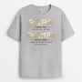 2315AUS2 personalized fathers day gifts dad est grandpa est shirt_ 2315A5T5B