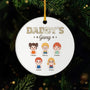 2317OUS1 personalized christmas gifts for dad ceramic xmas ornaments 2317OKM8B