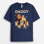 2325AUK1 personalised best papi lions gang t shirt_2