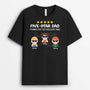 2329AUK1 personalised five star daddy thanks for the excellent dna t shirt