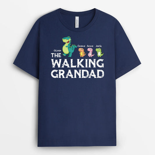 2331AUK2 personalised the walking daddy t shirt