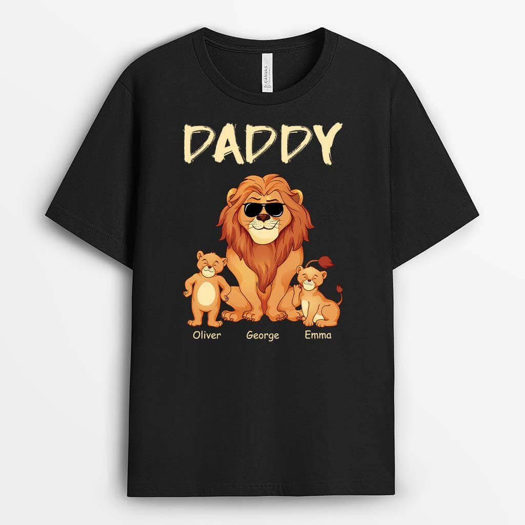 2337AUK1 personalised best grandad lions gang t shirt_2