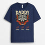 2357AUK1 personalised wild dad roaring t shirt_2