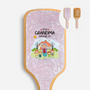 2361AUS1 this grandma belongs to uv printed acetate hairbrush custom gifts for grandmamom 2361aq