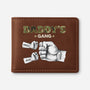2375JUS1 custom gifts for dads daddy gang leather wallet 2375J5I7B
